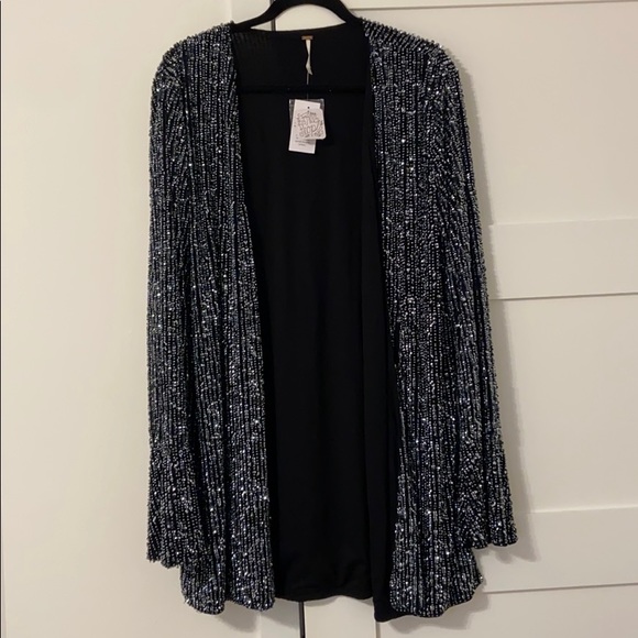 Free People Harley Sequin Jacket - Picture 5 of 8